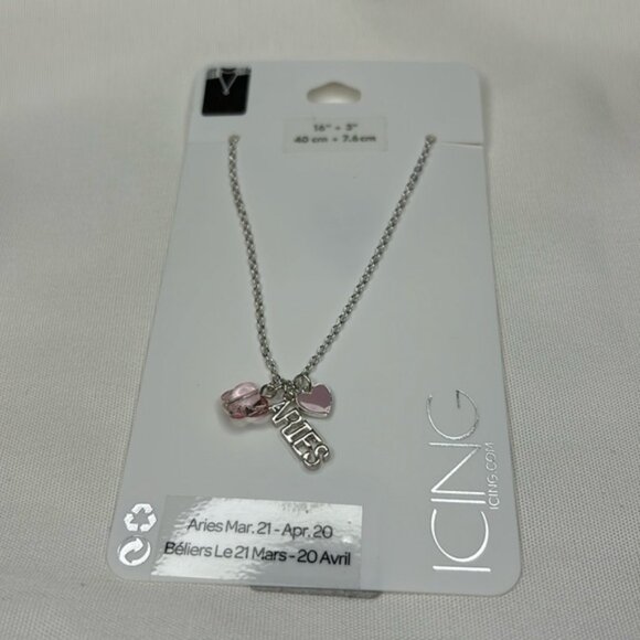 Icing Aries Necklace Silver - Picture 1 of 1